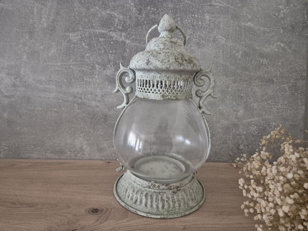 Windlicht Shabby Vintage