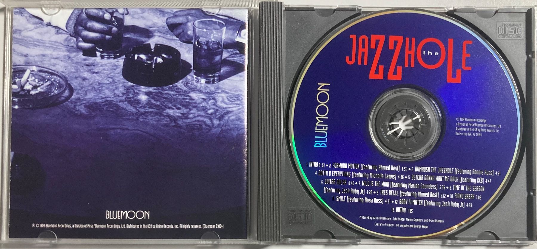 CD: THE JAZZHOLE - THE JAZZHOLE – Usato da Poliez-Pittet venduto da Newtown-Records 2