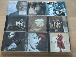 LOT MIT 17 CDs AUS POP + ROCK + JAZZ