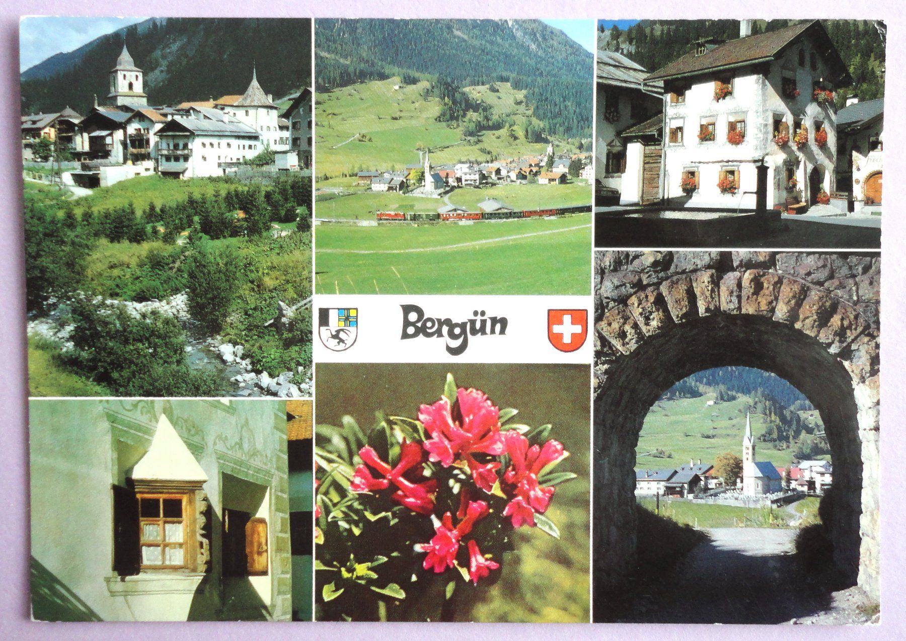 Cartoline postali: Bergün - Bravuogn – Usato da Fétigny venduto da Billy2miny