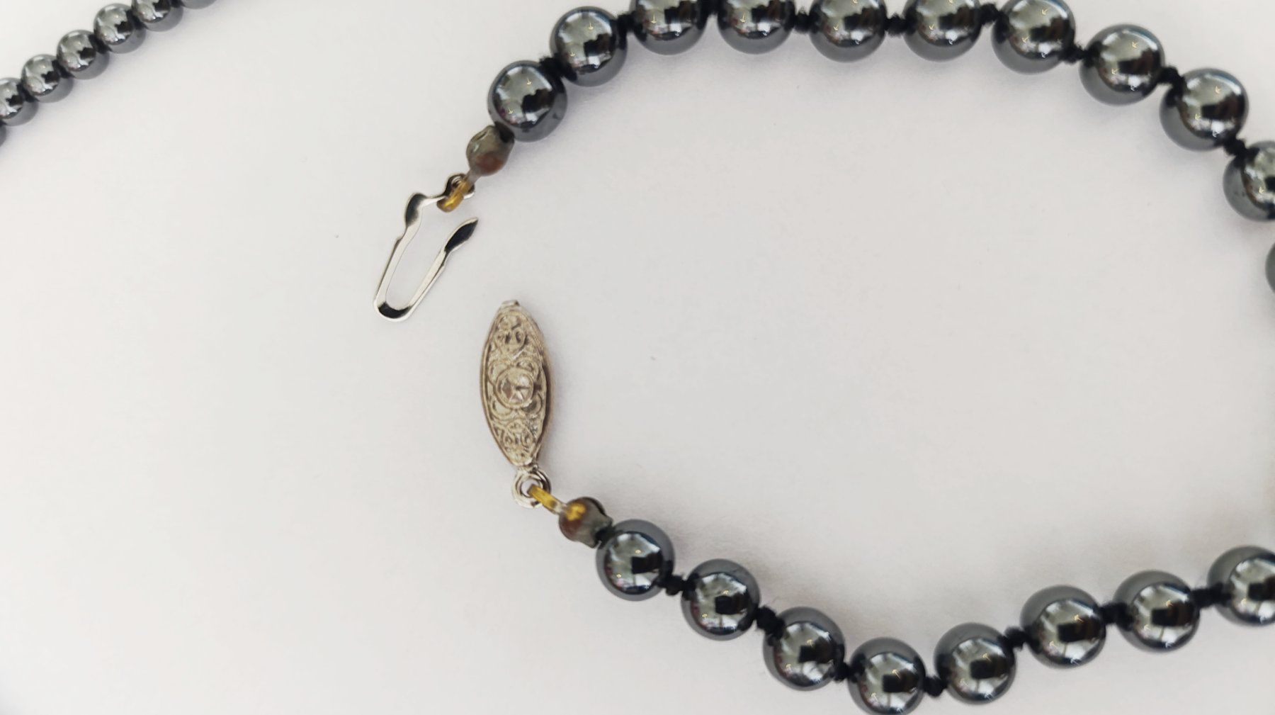 Sonstiger Schmuck: Ensemble Collier et Bracelet en Hématite – Gebraucht aus Genève von EcrinVintage 3