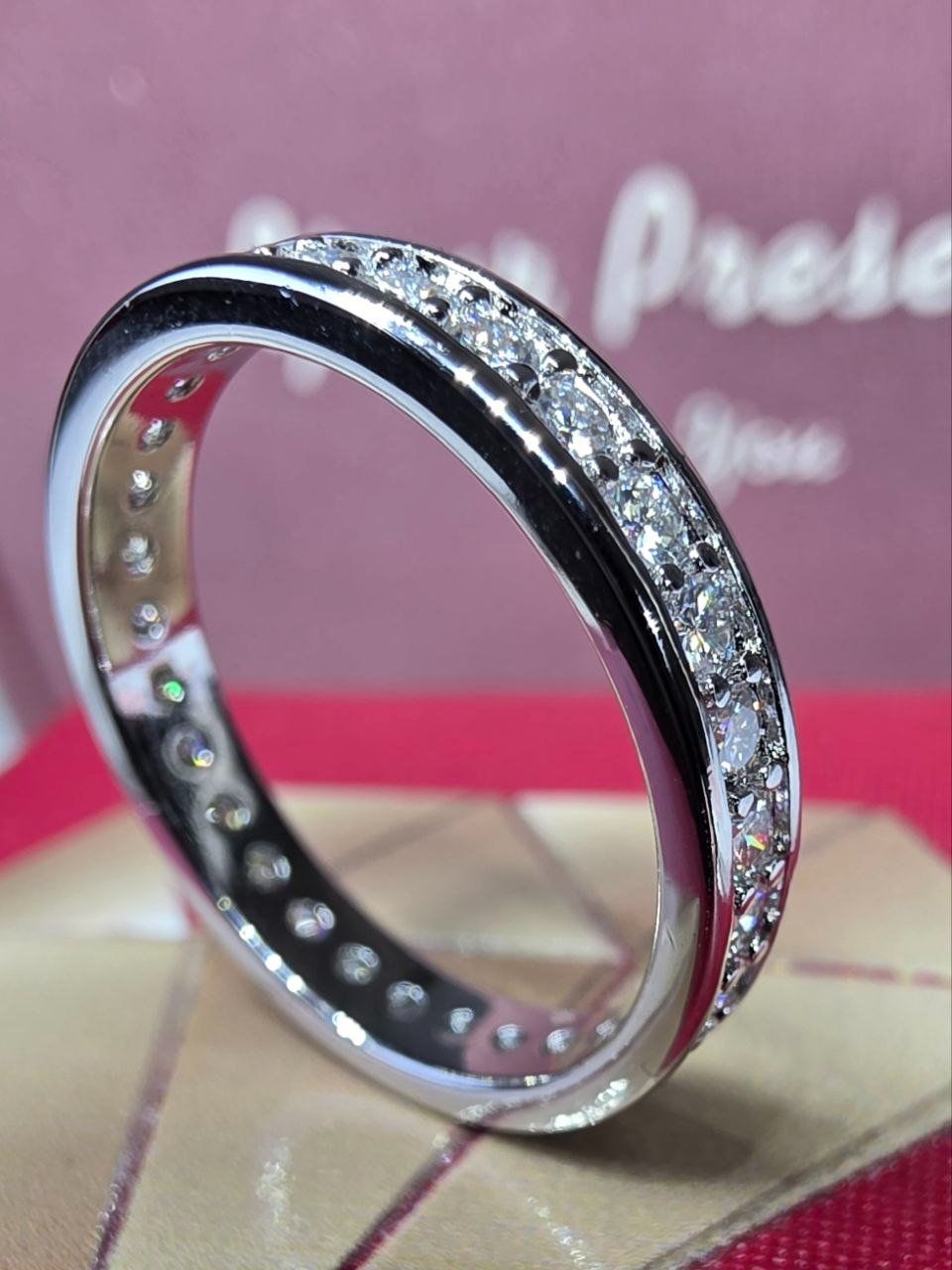Anelli: Bague argent avec diamants de moissanite certifiés GRA – Nuovo e nell'imballaggio originale da Reconvilier venduto da Tsma67 2