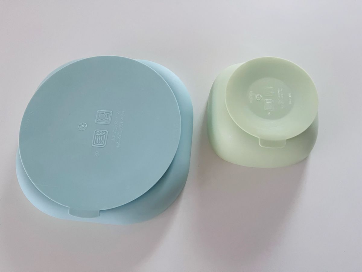 Services de table: Silikonteller Silikonschüssel als Set von Beaba – D'occasion à Zürich par cha_s85j 2