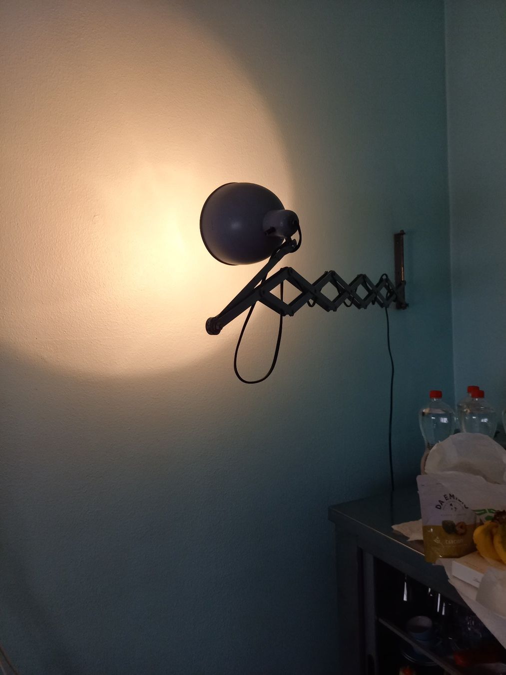 Lampade: Wand-Scherenlampe 30er – Usato da Basel venduto da bobbylein 2