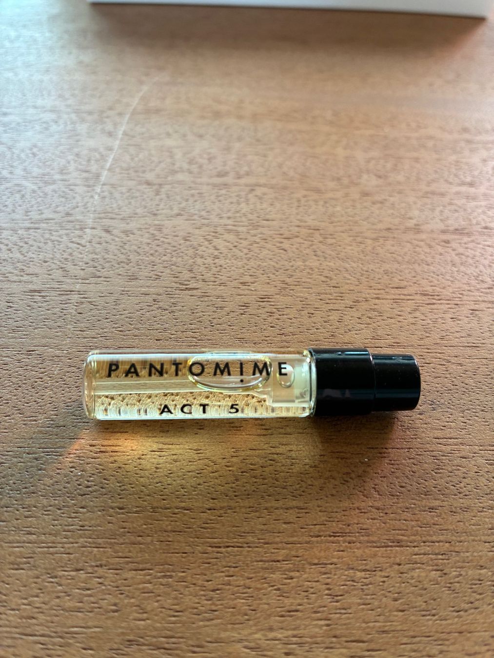 Parfum & Eau de Toilette: Parfümmuster Pantomime – Act 5 – Gebraucht aus Dübendorf von streamlining 1