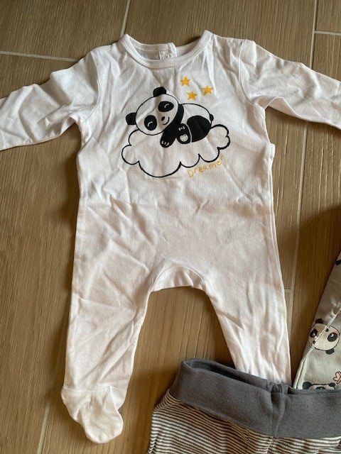 Lotti & Set di vestiti: neues Baby Set Gr. 50/56 "Panda" – Nuovo (secondo la descrizione) da Staufen venduto da Nasli 2
