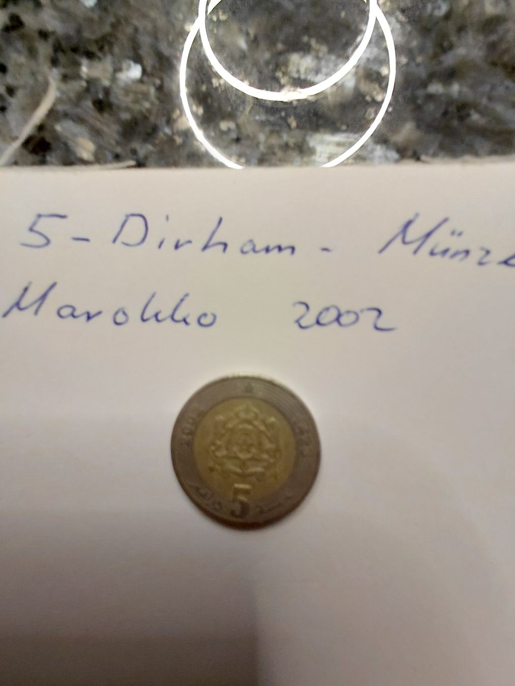 Tutti le monete: 5 Dirham-Münze Marokko 2002 – Usato da Bonaduz venduto da topolino052