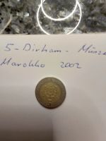 5 Dirham-Münze Marokko 2002