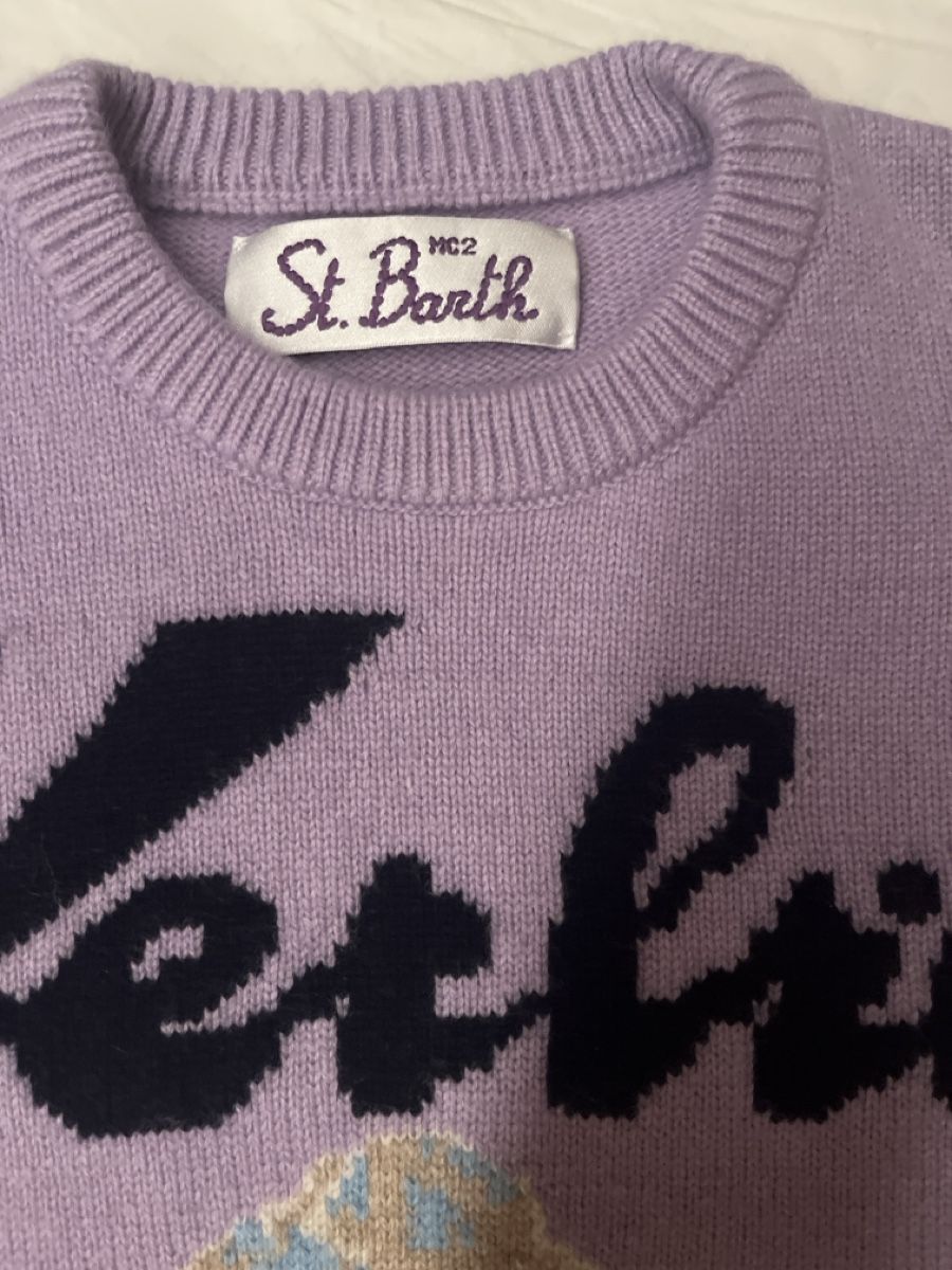 Maglioni & Felpe: St Barth MC2 Lila Pulli aus Wolle und Kaschmir – Usato da Rüschlikon venduto da ant_5v7g 1