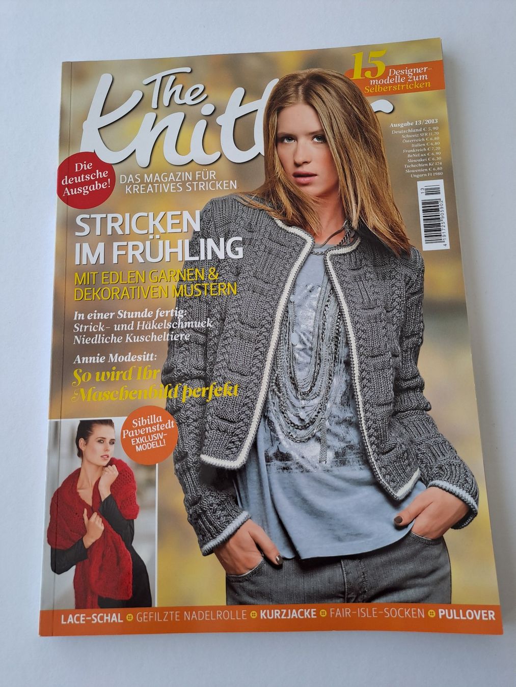 Riviste & Magazine: Strickheft The knitter Ausgabe 13 / 2013 Strickdesign – Usato da Glashütten venduto da Schwebefisch