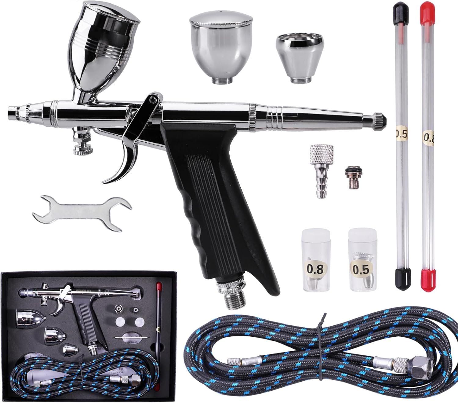 Tutti gli attrezzi: Airbrush Gun Set – Nuovo e nell'imballaggio originale da Châtelaine venduto da topshop.switzerland