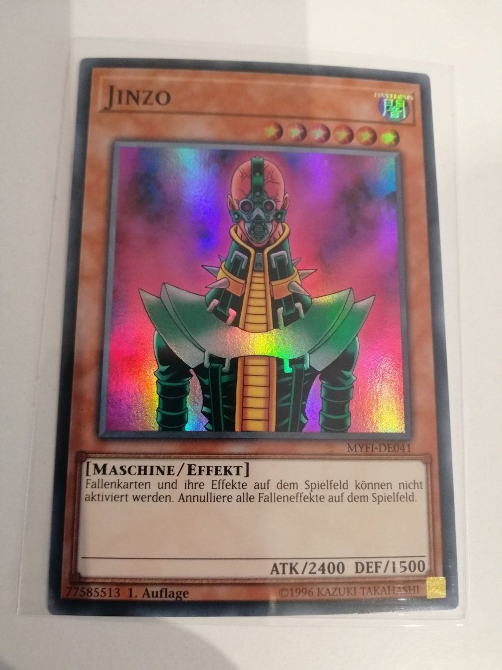 Yugioh Carte collezionabili: Jinzo Super Rare 1.Auflage Mint – Nuovo (secondo la descrizione) da Boswil venduto da ShoppingCenterCity 1