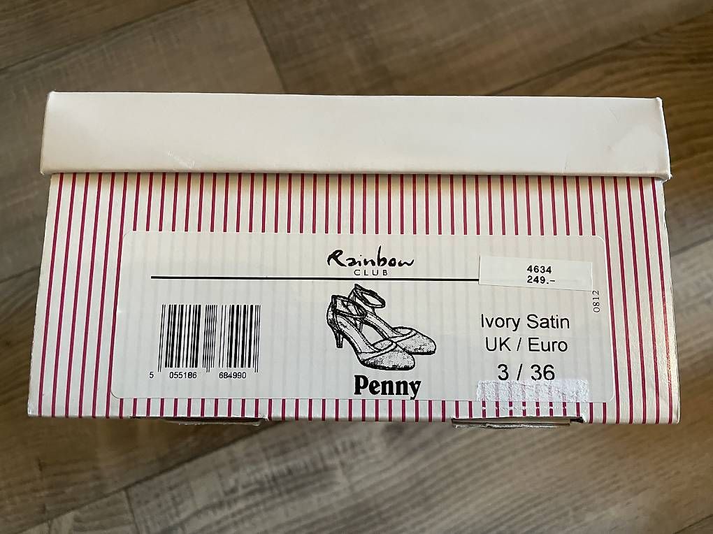 Scarpe da donna: Brautschuhe Marke Rainbow Gr. 36 – Usato da Innerberg venduto da shopp 3