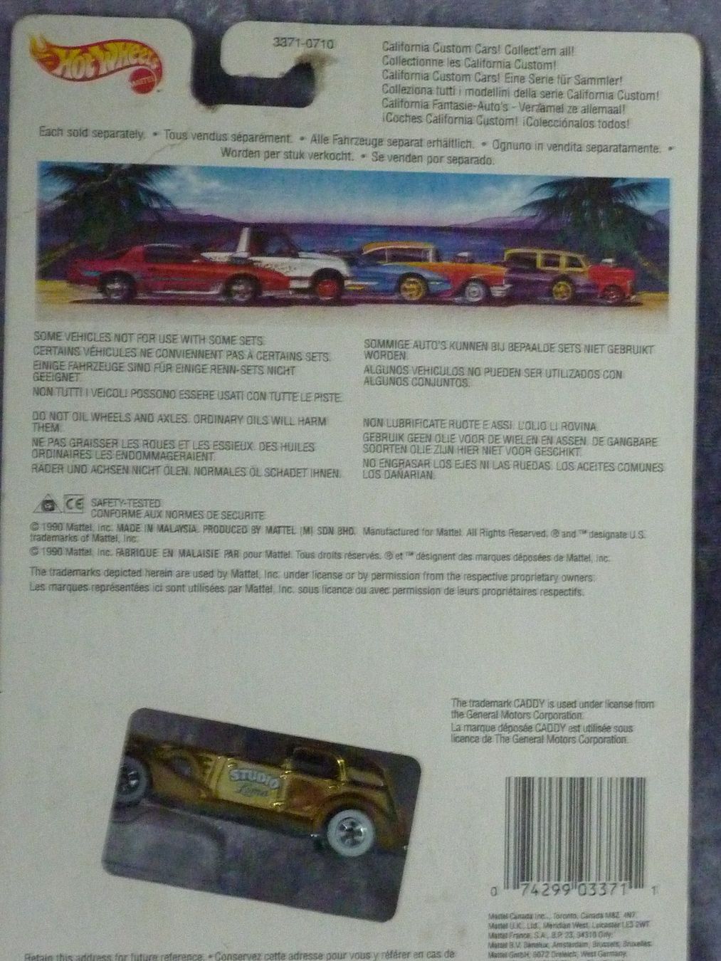 Hot Wheels Modellini d'auto: Classic Caddy California Custom  1:64 – Nuovo e nell'imballaggio originale da Dürrenäsch venduto da Cobra1ch 5