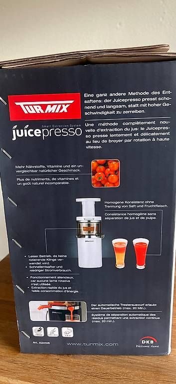 Küchengeräte: Entsaftung – Neu und originalverpackt aus Zürich von Vasu05 1