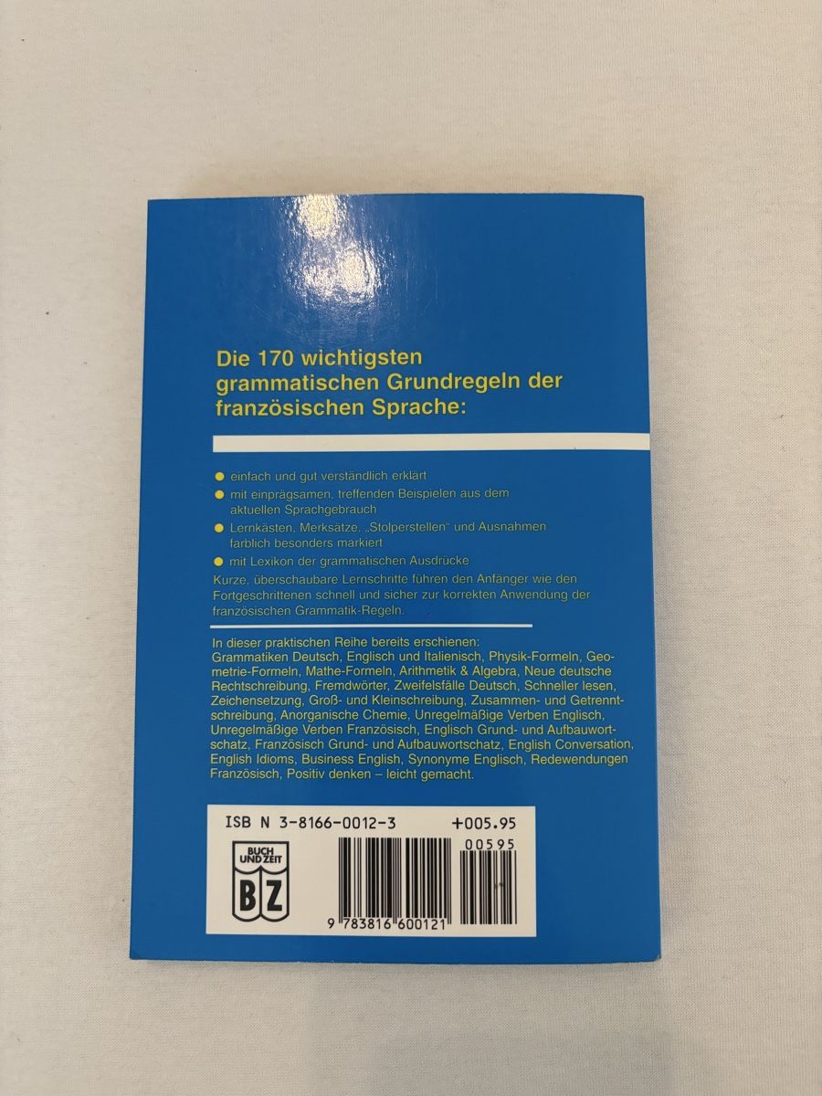 Bücher: Französisch Grammatik "leicht gemacht" Buch – Neu (gemäss Beschreibung) aus Zug von alex___4 1