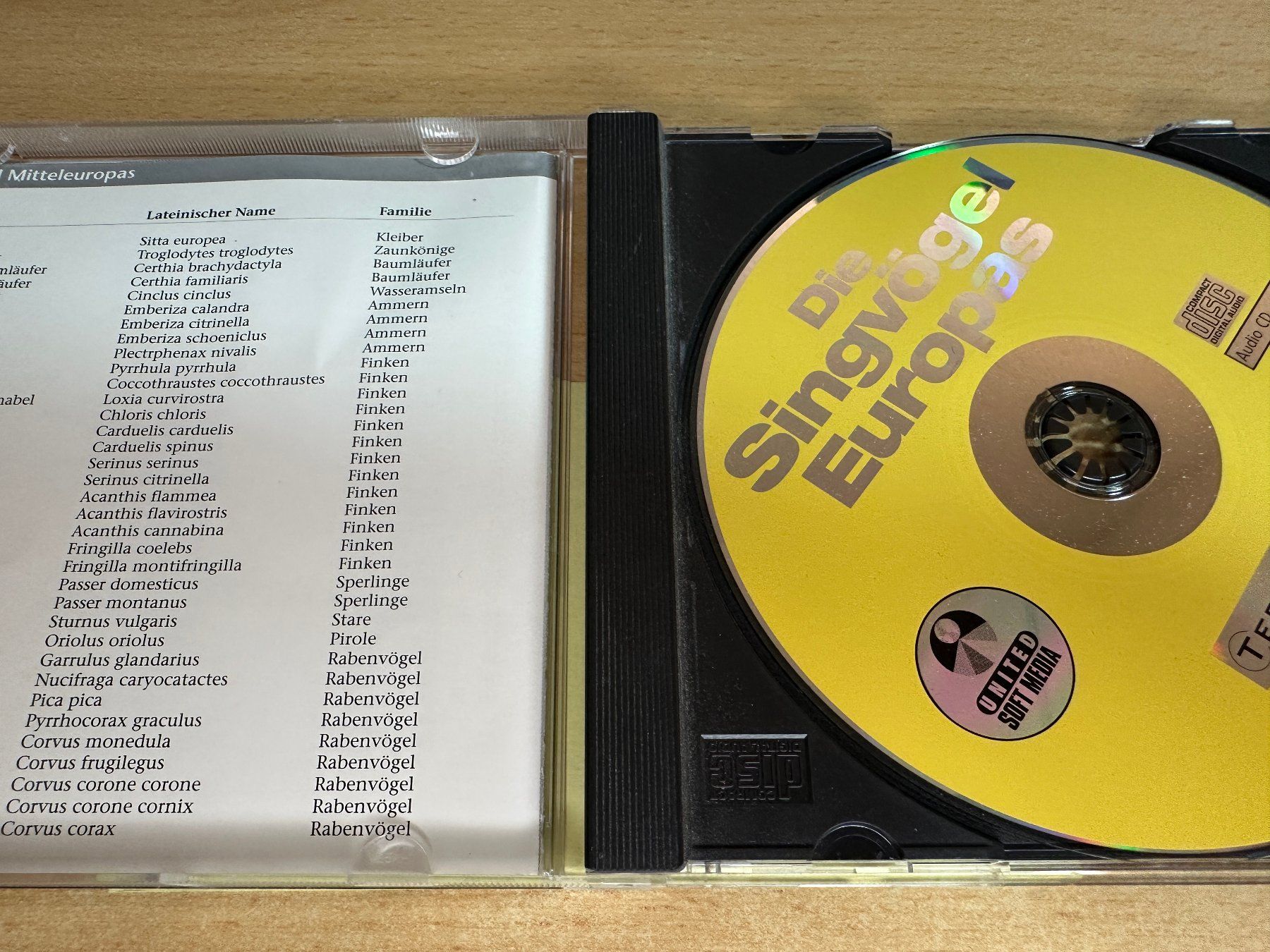 CD: J3 Die Singvögel Europas – Usato da Rikon im Tösstal venduto da Alpenmutz 2