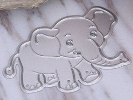 ELEFANT STANZSCHABLONE