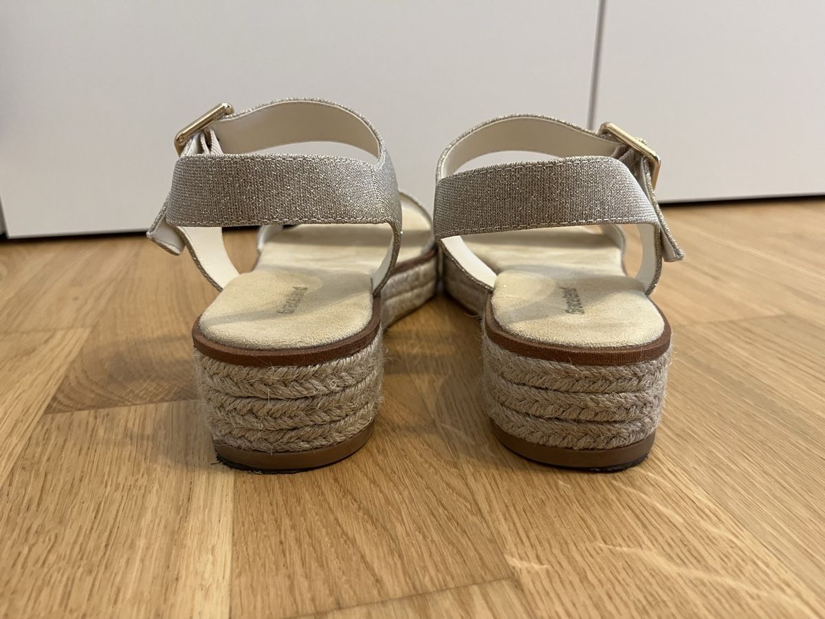 Dosenbach Scarpe da donna: glitzernde Damensandalen – Nuovo (secondo la descrizione) da Glis venduto da jos_hj8q 2