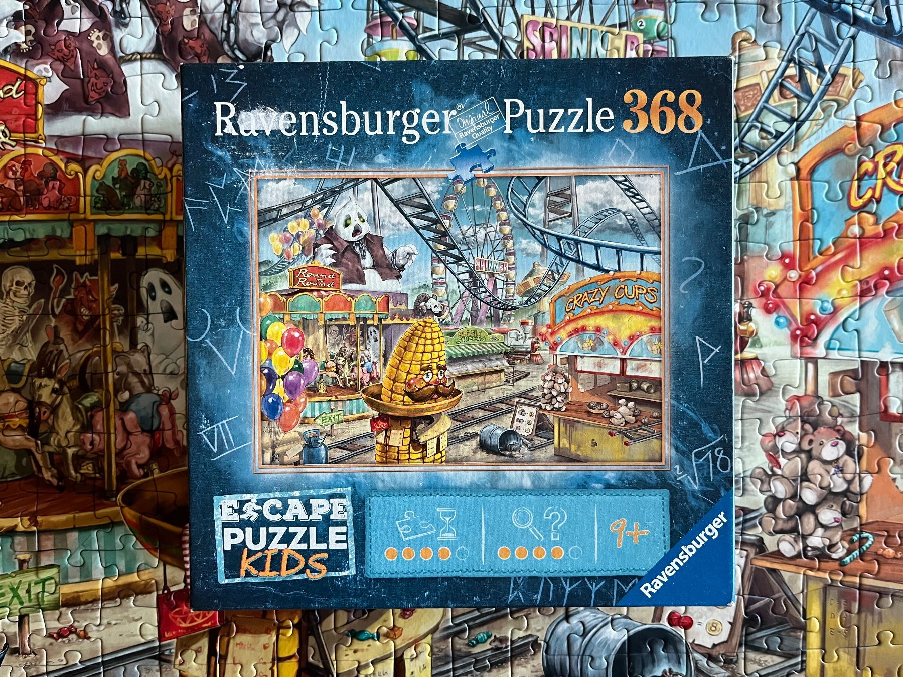 Ravensburger Puzzle: Ravensburger Escape Puzzle Kids" Im Freizeitpark" – Usato da Zürich venduto da Gurkis 2