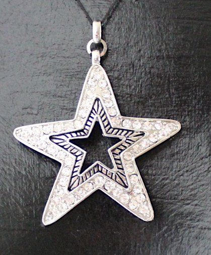 Ciondoli: Neu, Sternanhänger, Modeschmuck  Durchmesser ca.5.5 cm. – Usato da Locarno venduto da madame-tus-sauds 3
