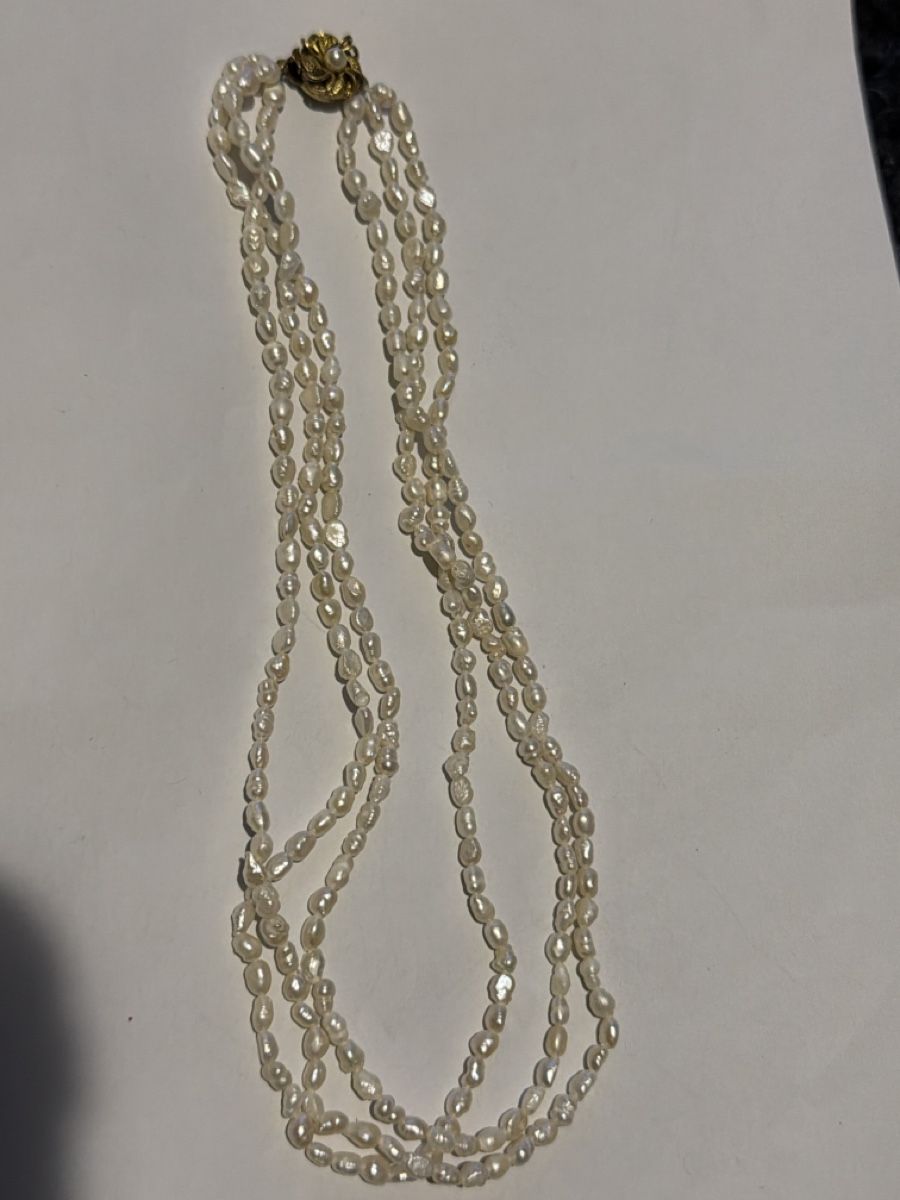 Catenine: 4 Colliers en Paille + 2 boucles d’oreilles  – Usato da Hittnau venduto da Pat_yl7f 2