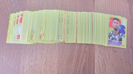 202 STK Verschiedene panini Sticker 