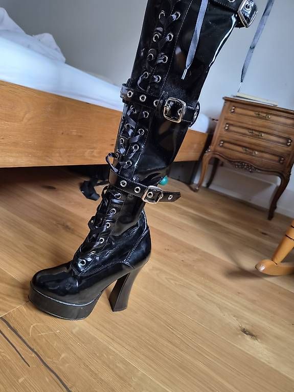 Scarpe da donna: Pleaser Electra Heel Boots Gr. 37 – Usato da Schötz venduto da Puppentanz2 1