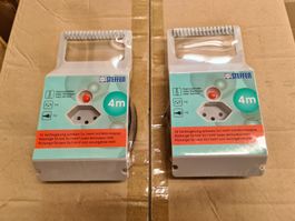 2x neue Steffen Minihaspel 4m schwarz, Kabelrolle