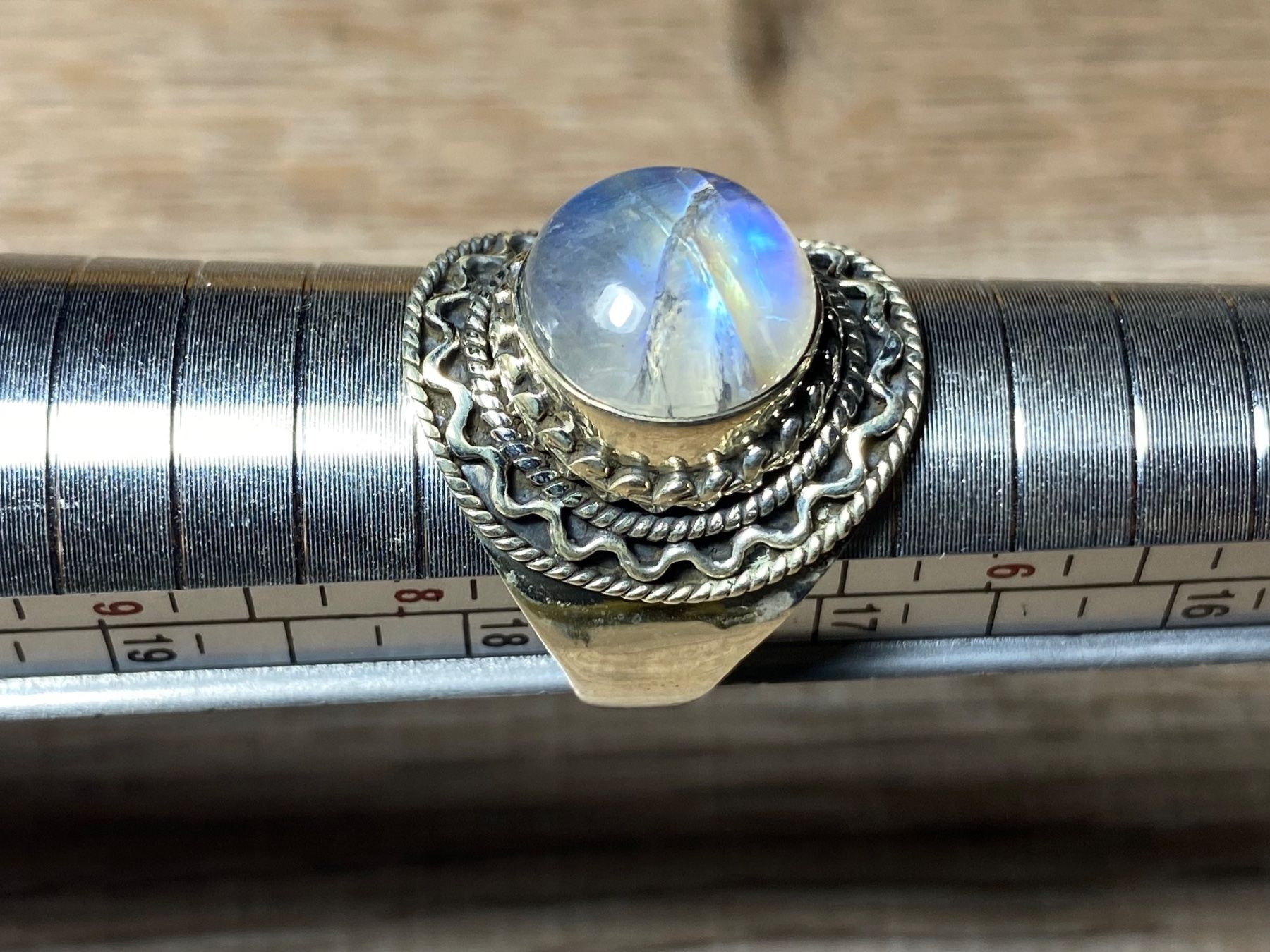 Anelli: natürlicher Labradorit 925 Silber orientalisch – Nuovo e nell'imballaggio originale da Laax venduto da Kiki_Kingdom3 9