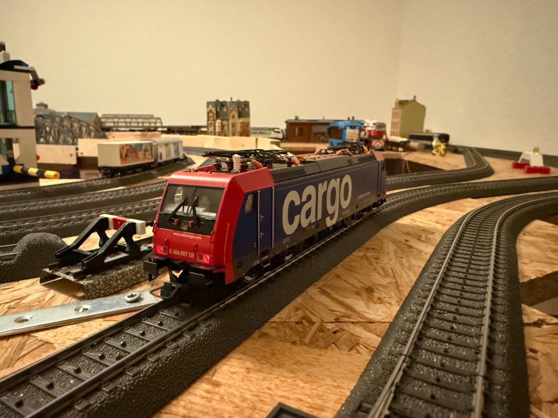 Brawa Modellini di ferrovie: Locomotive électrique Brawa Re 484 CFF Cargo – Usato da Yverdon-les-Bains venduto da real113 1