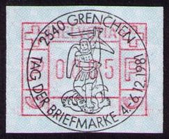 ATM 6_S-VO 2540 GRENCHEN 4.-6.12.81_TdB_Tag der Briefmarke !