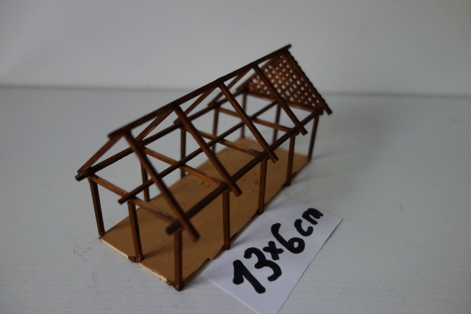 Modelleisenbahnen: H0 Stall / Scheune im Bau (Häuser 27) – Gebraucht aus Schachen b Herisau von Locophon 3