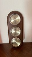 Wetterstation Holz Thermometer Hygrometer Barometer