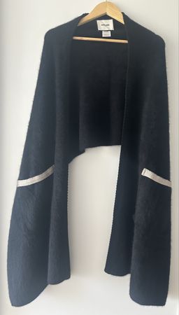 Max & Moi Schal mit Taschen schwarz