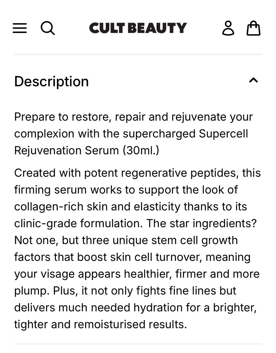 Cura del viso: Kate Somerville Super Cell Serum – Nuovo e nell'imballaggio originale da Kloten venduto da raf_6nbr 2