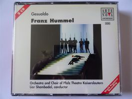 Franz Hummel, Gesualdo (Oper in Welt-Ersteinspielung)