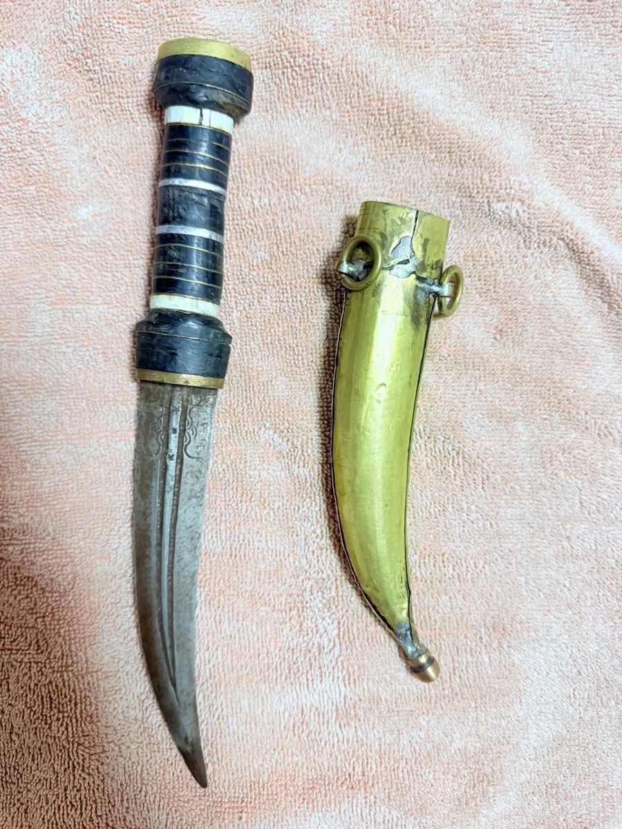 Posate: Dolch, Damaszener, syrisch – Usato da Biel/Bienne venduto da Tibet20