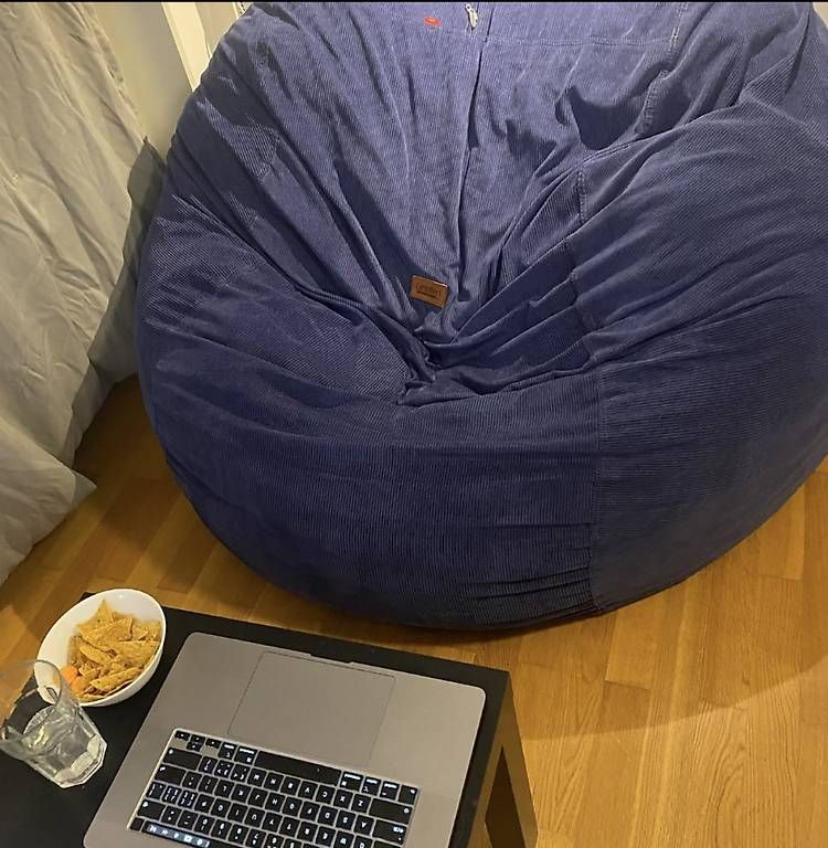 Poltrone: Sitzsack blau Cord guter Zustand – Usato da Zürich venduto da she_r5vh 1