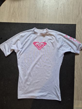 Roxy UV Langarm Shirt / Rashguard weiss Grösse L Damen