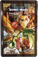 Blechschild-HOME MADE BREAKFAST-BON APPE