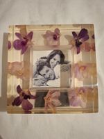 Fotorahmen Flora Orchideen 75x75 mm Harz  Deko 