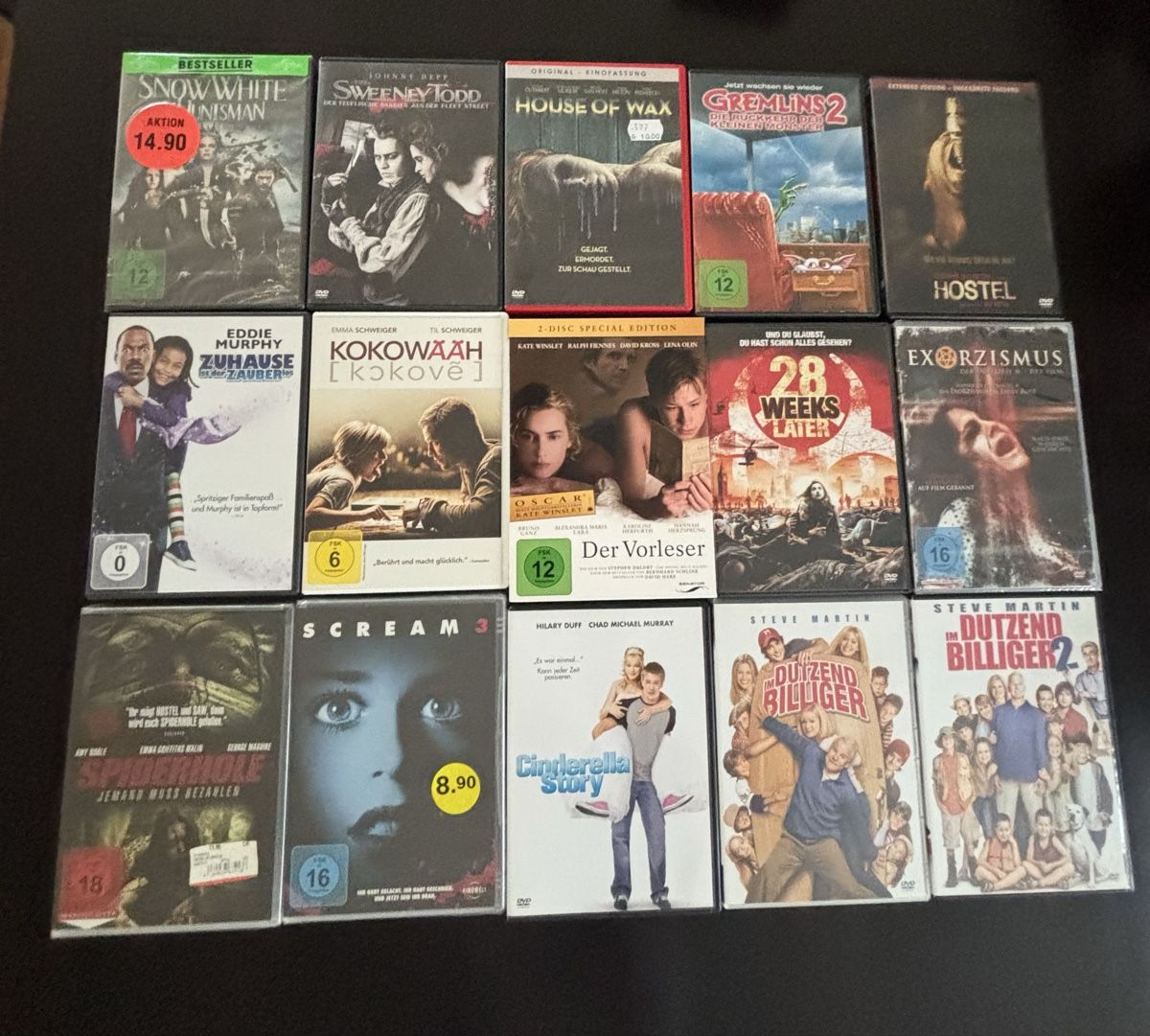 Alle DVDs: DVD Sammlung – Gebraucht aus Einsiedeln von 1991hce 2