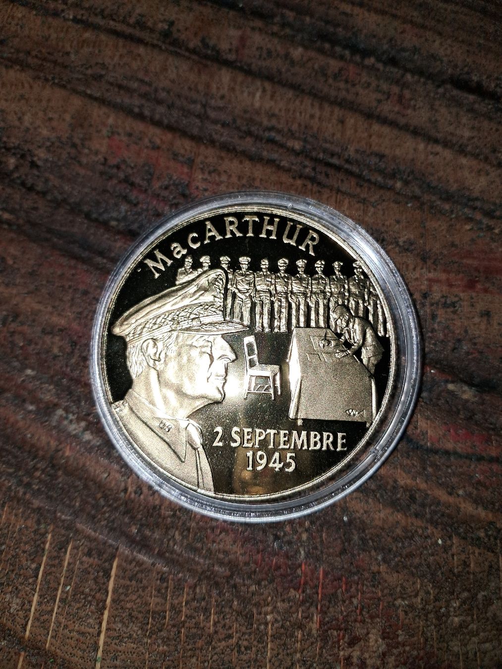 Medaglie: Medaille la capitulation du japon aout 1945 – Nuovo (secondo la descrizione) da Le locle venduto da juliensaran 2