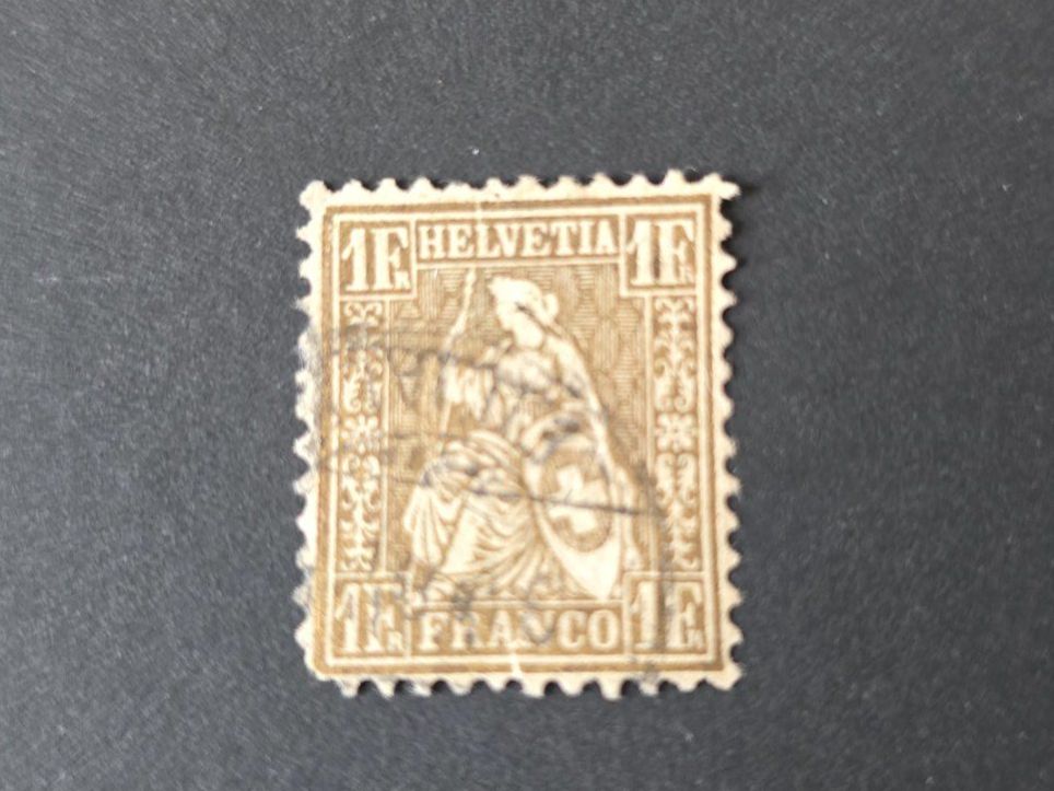 Tutti i francobolli: Sitzende Helvetia 1862 – Usato da Schaffhausen venduto da rober77