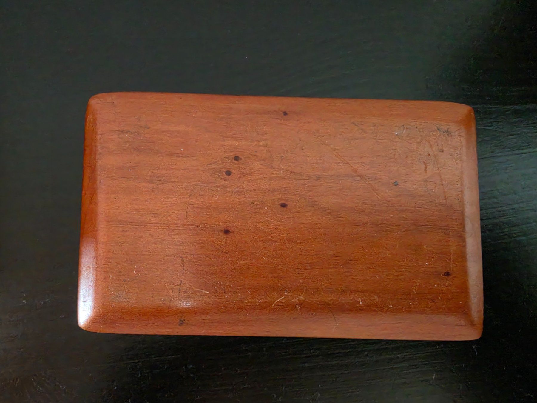 Portagioie: Kleine Schatulle Holz Echse – Usato da Stäfa venduto da flamingo_17 3