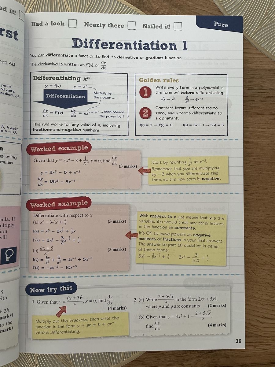 Bücher: Pearson Edexcel A Level Mathematik Revision Guide – Gebraucht aus Dierikon von fri_djn6 1