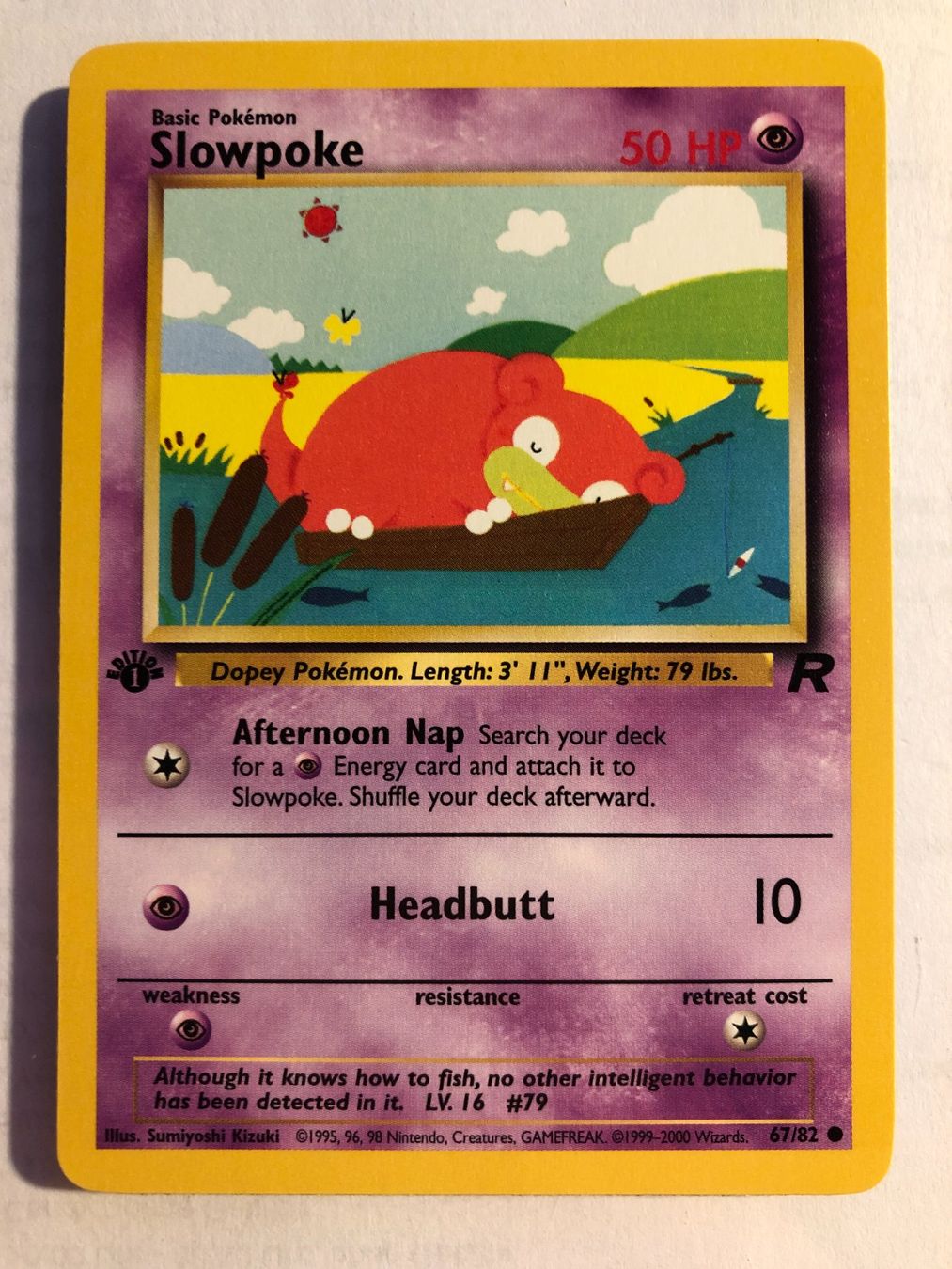 Carte collezionabili: Slowpoke 1st Team Rocket - MINT - ab 1.- – Usato da Giubiasco venduto da dan_pr8b