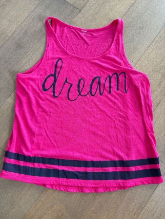 Lorna Jane: Pink Dream Overzite-Trägershirt GR. XS