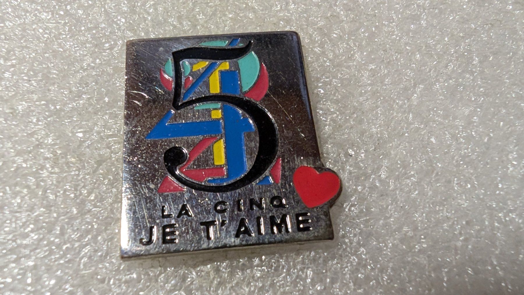 Placchette & Badge: Ansteckpin 207: 5 – Usato da Oppligen venduto da Pin-Fall-Shop